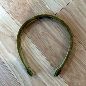 L. Erickson Gold Velvet Headband